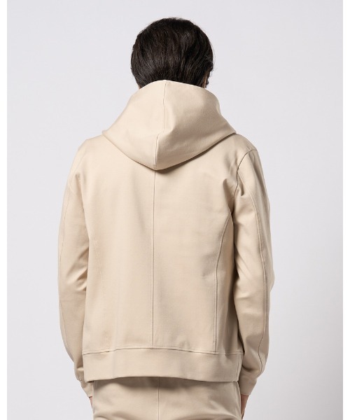 wjk（ダヴルジェイケイ）の「high neck zip-up parka（パーカー・メンズ・トップグレー/ブラック/ライトベージュ・SMALL/MEDIUM/LARGE/X-LARGE）」の6枚目の写真