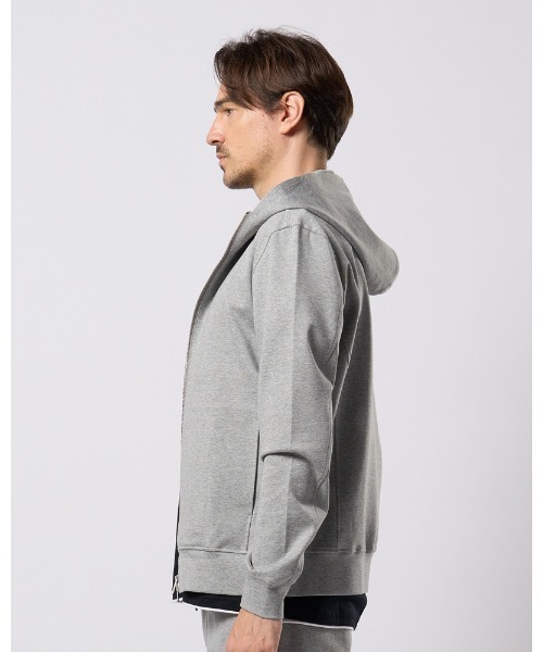 wjk（ダヴルジェイケイ）の「high neck zip-up parka（パーカー・メンズ・トップグレー/ブラック/ライトベージュ・SMALL/MEDIUM/LARGE/X-LARGE）」の9枚目の写真