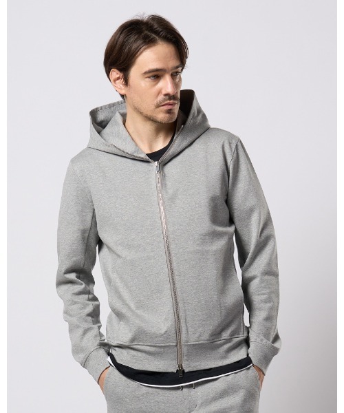 wjk（ダヴルジェイケイ）の「high neck zip-up parka（パーカー・メンズ・トップグレー/ブラック/ライトベージュ・SMALL/MEDIUM/LARGE/X-LARGE）」の11枚目の写真