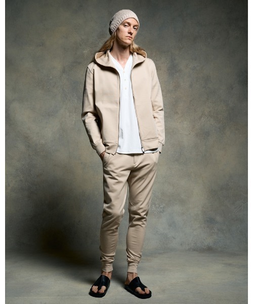 wjk（ダヴルジェイケイ）の「high neck zip-up parka（パーカー・メンズ・トップグレー/ブラック/ライトベージュ・SMALL/MEDIUM/LARGE/X-LARGE）」の16枚目の写真