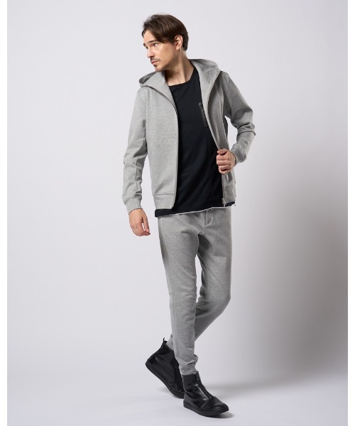 wjk（ダヴルジェイケイ）の「high neck zip-up parka（パーカー・メンズ・トップグレー/ブラック/ライトベージュ・SMALL/MEDIUM/LARGE/X-LARGE）」の21枚目の写真