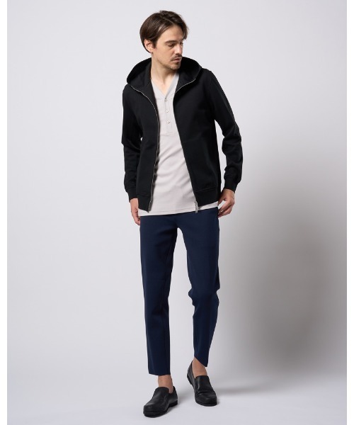 wjk（ダヴルジェイケイ）の「high neck zip-up parka（パーカー・メンズ・トップグレー/ブラック/ライトベージュ・SMALL/MEDIUM/LARGE/X-LARGE）」の22枚目の写真