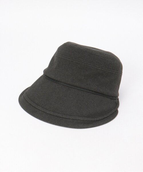 ikka（イッカ）の「ツバ広キャスケット（キャスケット・レディース・ベージュ/チャコール・FREE）」の17枚目の写真