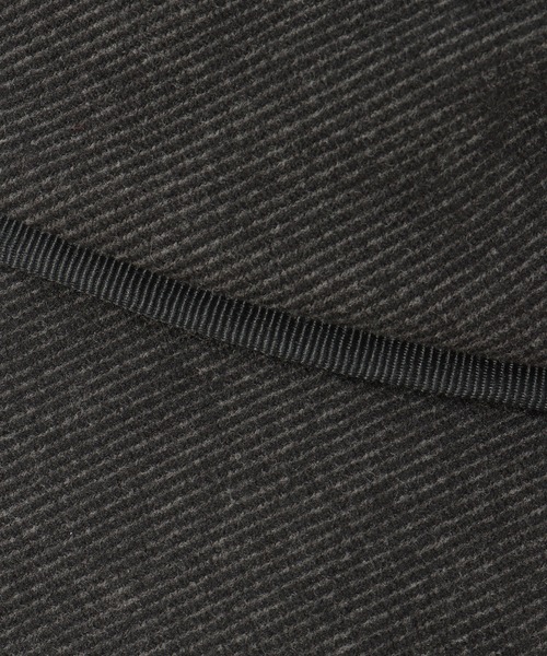 ikka（イッカ）の「ツバ広キャスケット（キャスケット・レディース・ベージュ/チャコール・FREE）」の4枚目の写真