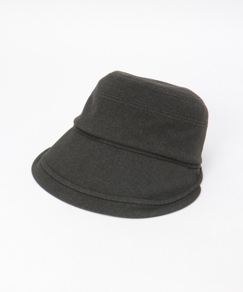 ikka（イッカ）の「ツバ広キャスケット（キャスケット・レディース・ベージュ/チャコール・FREE）」の12枚目の写真