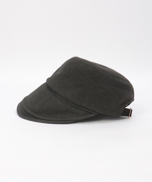 ikka（イッカ）の「ツバ広キャスケット（キャスケット・レディース・ベージュ/チャコール・FREE）」の10枚目の写真