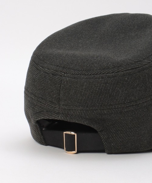 ikka（イッカ）の「ツバ広キャスケット（キャスケット・レディース・ベージュ/チャコール・FREE）」の5枚目の写真