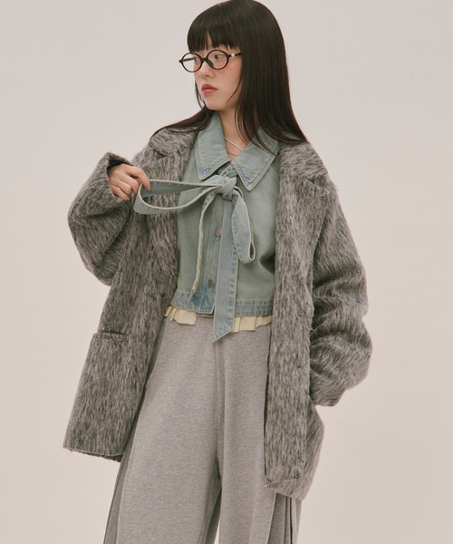 loin nuit（ロワンニュイ）の「dolman sleeve design jacket