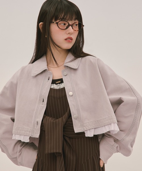 loin nuit（ロワンニュイ）の「dolman sleeve design jacket