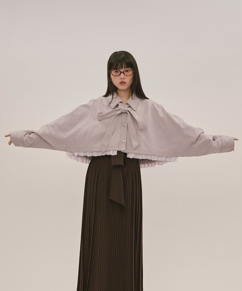 loin nuit（ロワンニュイ）の「dolman sleeve design jacket