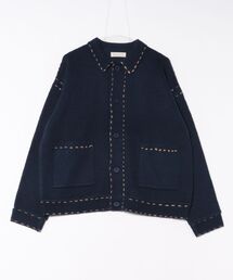 MANYMENMANYMINDS / ハンドステッチニットJKT