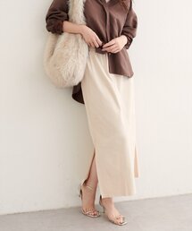 natural couture | マルチウェイカットスウェードスカート(スカート)