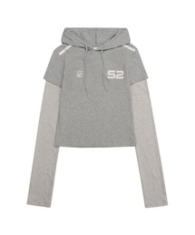AMES WORLDWIDE／フードレイヤードロングスリーブ