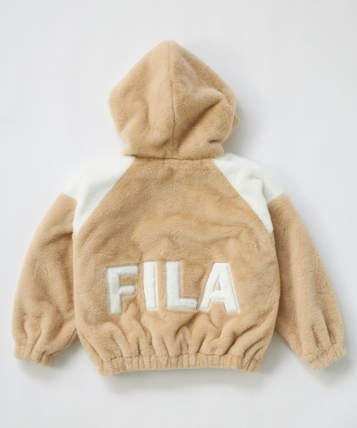 FILA（フィラ）の「【FILA/フィラ】キッズボアジャケット｜ふわふわ 