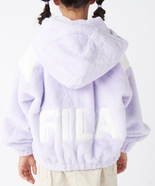 FILA（フィラ）の「【FILA/フィラ】キッズボアジャケット｜ふわふわ 