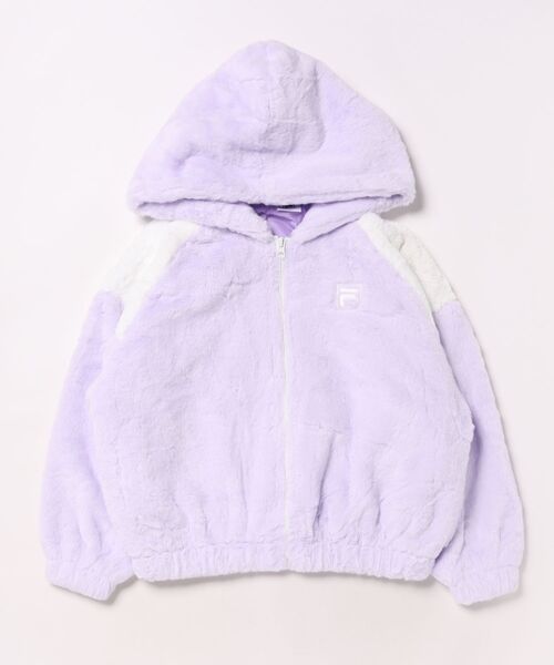 セール】【FILA/フィラ】キッズボアジャケット｜ふわふわ素材