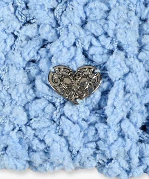 ANNA SUI（アナスイ）の「ネコ耳カグール（ニットキャップ/ビーニー・レディース・ブラック/マルチ/オフホワイト/ブルー/パープル・FREE）」の9枚目の写真