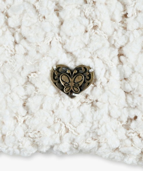 ANNA SUI（アナスイ）の「ネコ耳カグール（ニットキャップ/ビーニー・レディース・ブラック/マルチ/オフホワイト/ブルー/パープル・FREE）」の10枚目の写真