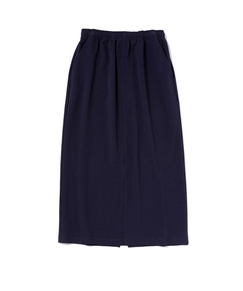 THOUSAND MILE（サウザンドマイル）の「[L's]EASY SKIRT TECH WAFFLE/イージースカート（スカート・レディース・グレイッシュベージュ/スミクロ/ネイビー・FREE）」の3枚目の写真
