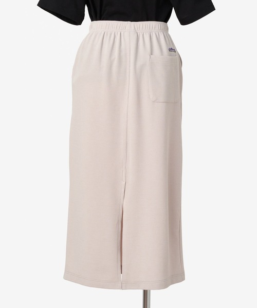 THOUSAND MILE（サウザンドマイル）の「[L's]EASY SKIRT TECH WAFFLE/イージースカート（スカート・レディース・グレイッシュベージュ/スミクロ/ネイビー・FREE）」の17枚目の写真