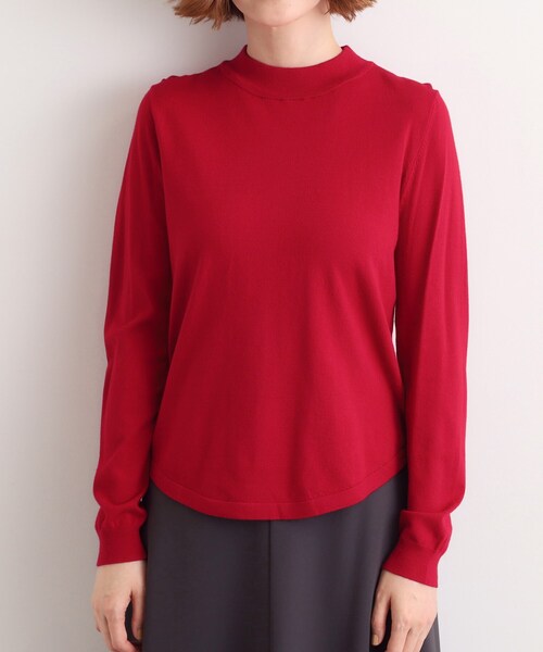 grove（グローブ）の「【2WAY】ニット＆クロップドカーディガン（アンサンブル・レディース・ブラック/ワインレッド・02/03/01/04/05）」の19枚目の写真