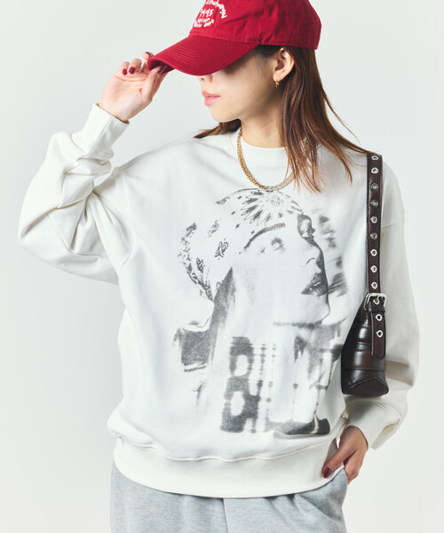 セール】【EXCLUSIVE】BILLIE EILISH Blohsh LOGO SWT / ビリー・アイ