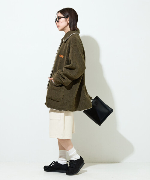 セール】限定展開 ブランケット ステッチ ボアコート（その他アウター