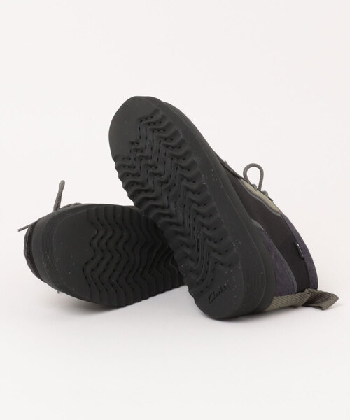 Clarks(クラークス)の「Clarks クラークス WALLABEE FTR GTX【防水透湿】メンズブーツ GORE-TEX(ワラビーフューチャーゴアテックス) 26183469(ブーツ・メンズ・ブラック×グレー・25.5cm/26.0cm/26.5cm/27.0cm/27.5cm/28.0cm/25.0cm)」の3枚目の写真