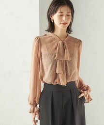 troisiemechaco シースルー　ブラウス troisiemeCHACO（トロワズィエムチャコ） ブラウス シャツ