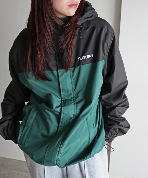 GERRY（ジェリー）の「【GERRY/ジェリー】切替マウンテンパーカー（マウンテンパーカー・メンズ・ブラック/ブラック×グリーン/グリーン/ブラウン・M/L/XL）」の14枚目の写真