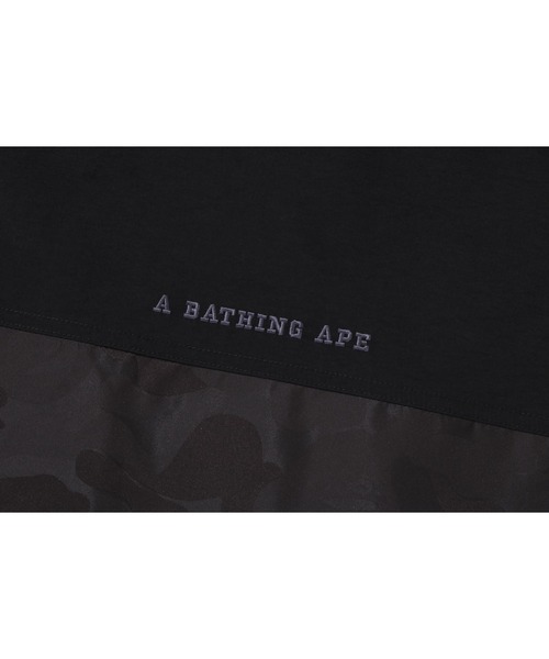A BATHING APE（アベイシングエイプ）の「SOLID CAMO JACQUARD LONG COAT（ミリタリージャケット・メンズ・パープル/ブラック・X-LARGE/LARGE/MEDIUM）」の11枚目の写真