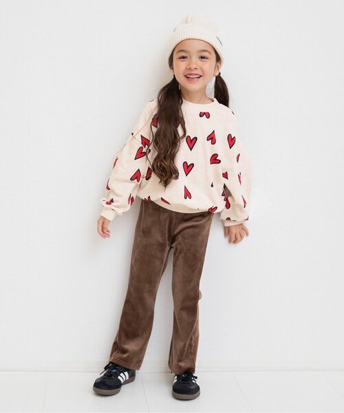 BREEZE（ブリーズ）の「【ジュニア対応】バリエーションウラケトレーナー（スウェット・キッズ・グレー/ブラウン/グリーン/ブラック/アイボリー・80/90/100/110/130/140/120）」の21枚目の写真