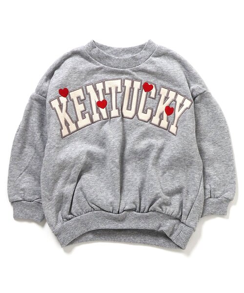 BREEZE（ブリーズ）の「【ジュニア対応】バリエーションウラケトレーナー（スウェット・キッズ・グレー/ブラウン/グリーン/ブラック/アイボリー・80/90/100/110/130/140/120）」の6枚目の写真