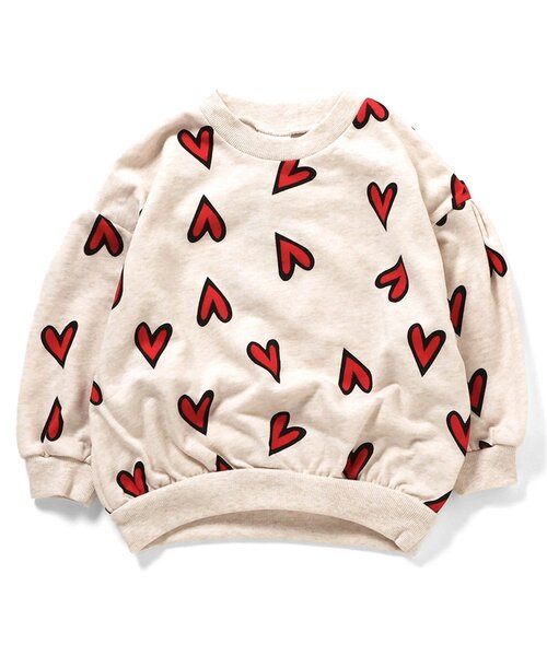 BREEZE（ブリーズ）の「【ジュニア対応】バリエーションウラケトレーナー（スウェット・キッズ・グレー/ブラウン/グリーン/ブラック/アイボリー・80/90/100/110/130/140/120）」の7枚目の写真