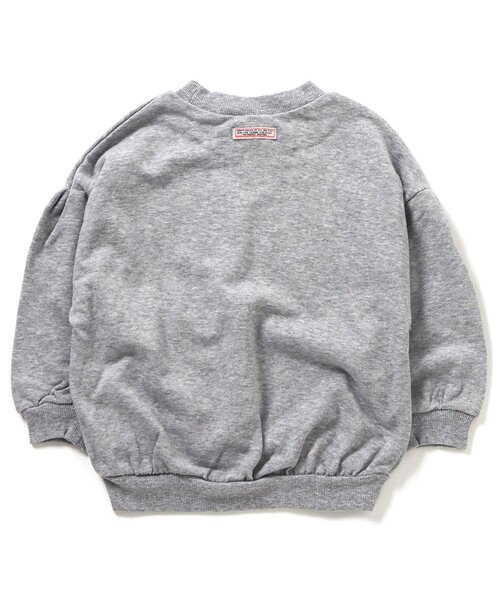 BREEZE（ブリーズ）の「【ジュニア対応】バリエーションウラケトレーナー（スウェット・キッズ・グレー/ブラウン/グリーン/ブラック/アイボリー・80/90/100/110/130/140/120）」の8枚目の写真