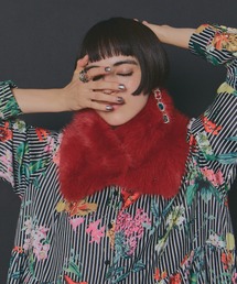 manana suerte(マニャーナスエルテ)のファーティペット(ストール/ショール)