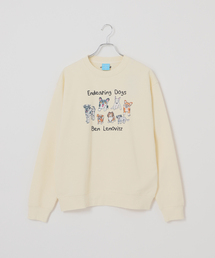 【Ben Lenovitz / ベン・レノビッツ】別注 ドッグ&キャットスウェット