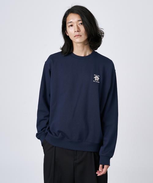 B.C STOCK(ベーセーストック)の「【Ben Lenovitz / ベン・レノビッツ】別注 ドッグ&キャットスウェット(スウェット・メンズ・ホワイト系その他/ホワイト/チャコールグレー/ネイビー・LARGE/MEDIUM)」の18枚目の写真