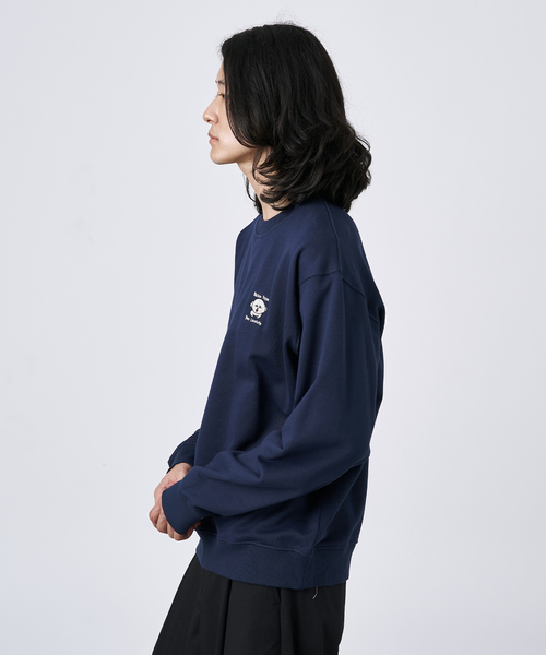 B.C STOCK(ベーセーストック)の「【Ben Lenovitz / ベン・レノビッツ】別注 ドッグ&キャットスウェット(スウェット・メンズ・ホワイト系その他/ホワイト/チャコールグレー/ネイビー・LARGE/MEDIUM)」の19枚目の写真