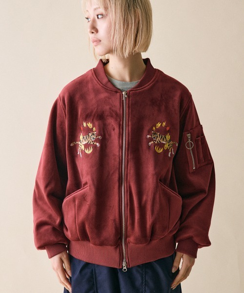 rehacer Little Tiger SKA-1 スカジャン rehacer : Little Tiger SKA-1 / リトルタイガー SKA-1（MA-1