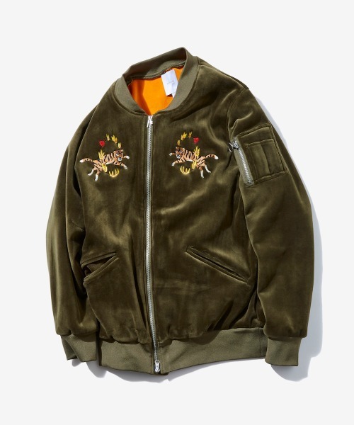 rehacer Little Tiger SKA-1 スカジャン rehacer : Little Tiger SKA-1 / リトルタイガー SKA-1（MA-1