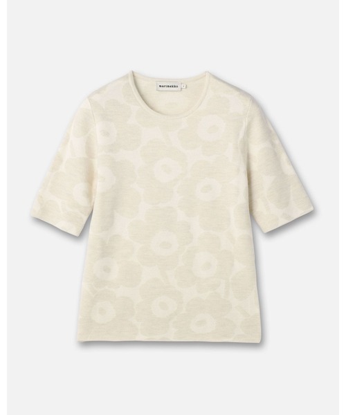 marimekko（マリメッコ）の「Kertya Unikko / pullover（ニット/セーター・レディース・ホワイト・LARGE/MEDIUM/SMALL/X-SMALL/X-LARGE）」の3枚目の写真