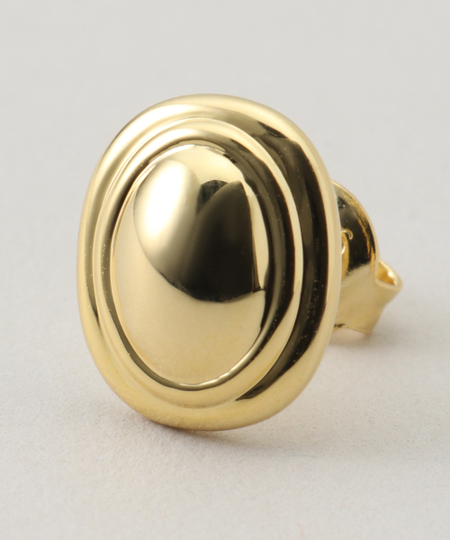 LIE STUDIO リエ スタジオ THE FRANKA EARRING ゴールド（ピアス（両耳