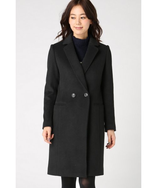 LIMITLESS LUXURY(リミットレスラグジュアリー)の「BASIC チェスターコート◆(チェスターコート・レディース・ブラック/グレー/ネイビー・36/38)」の6枚目の写真