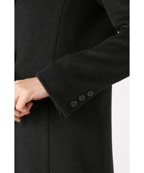 LIMITLESS LUXURY(リミットレスラグジュアリー)の「BASIC チェスターコート◆(チェスターコート・レディース・ブラック/グレー/ネイビー・36/38)」の17枚目の写真