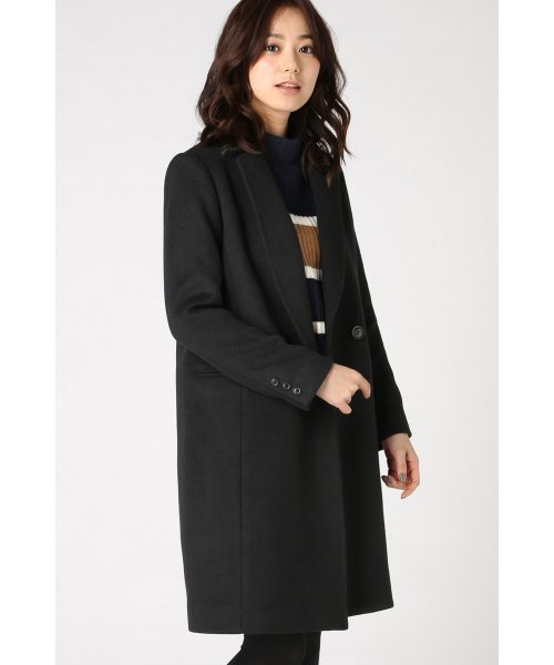 LIMITLESS LUXURY(リミットレスラグジュアリー)の「BASIC チェスターコート◆(チェスターコート・レディース・ブラック/グレー/ネイビー・36/38)」の13枚目の写真