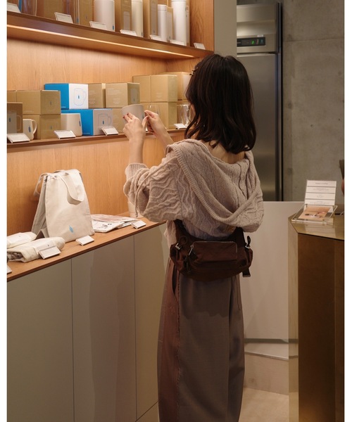 JUMELLE（ジュメロ）の「【総ゴム/ワイドルーズ】ラインヘムスラックス（スラックス・レディース・ブラウン/グレー・SMALL/MEDIUM）」の20枚目の写真