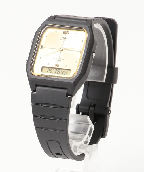 CASIO(カシオ)の「【RES】【CASIO(カシオ)】アナデジ 腕時計(デジタル腕時計・レディース・ブラック/ブラウン/シルバー・FREE)」の7枚目の写真