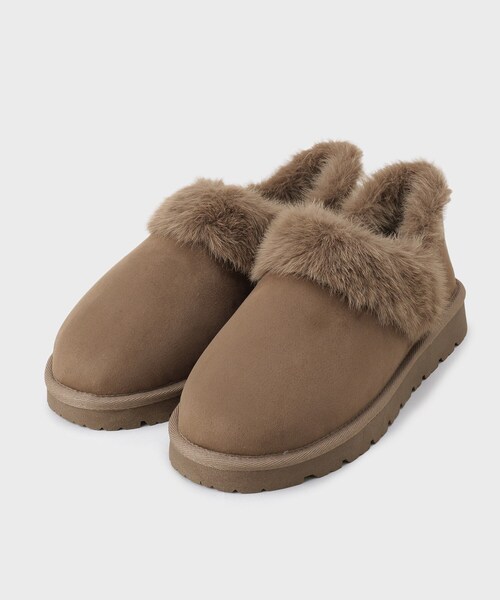 OPAQUE.CLIP(オペークドットクリップ)の「【2WAY】フェイクムートンシューズ(その他シューズ・レディース・ブラック/ブラウン系その他/ベージュ系7・03/02/01)」の11枚目の写真