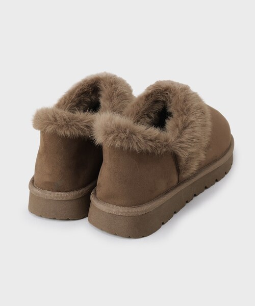 OPAQUE.CLIP(オペークドットクリップ)の「【2WAY】フェイクムートンシューズ(その他シューズ・レディース・ブラック/ブラウン系その他/ベージュ系7・03/02/01)」の9枚目の写真